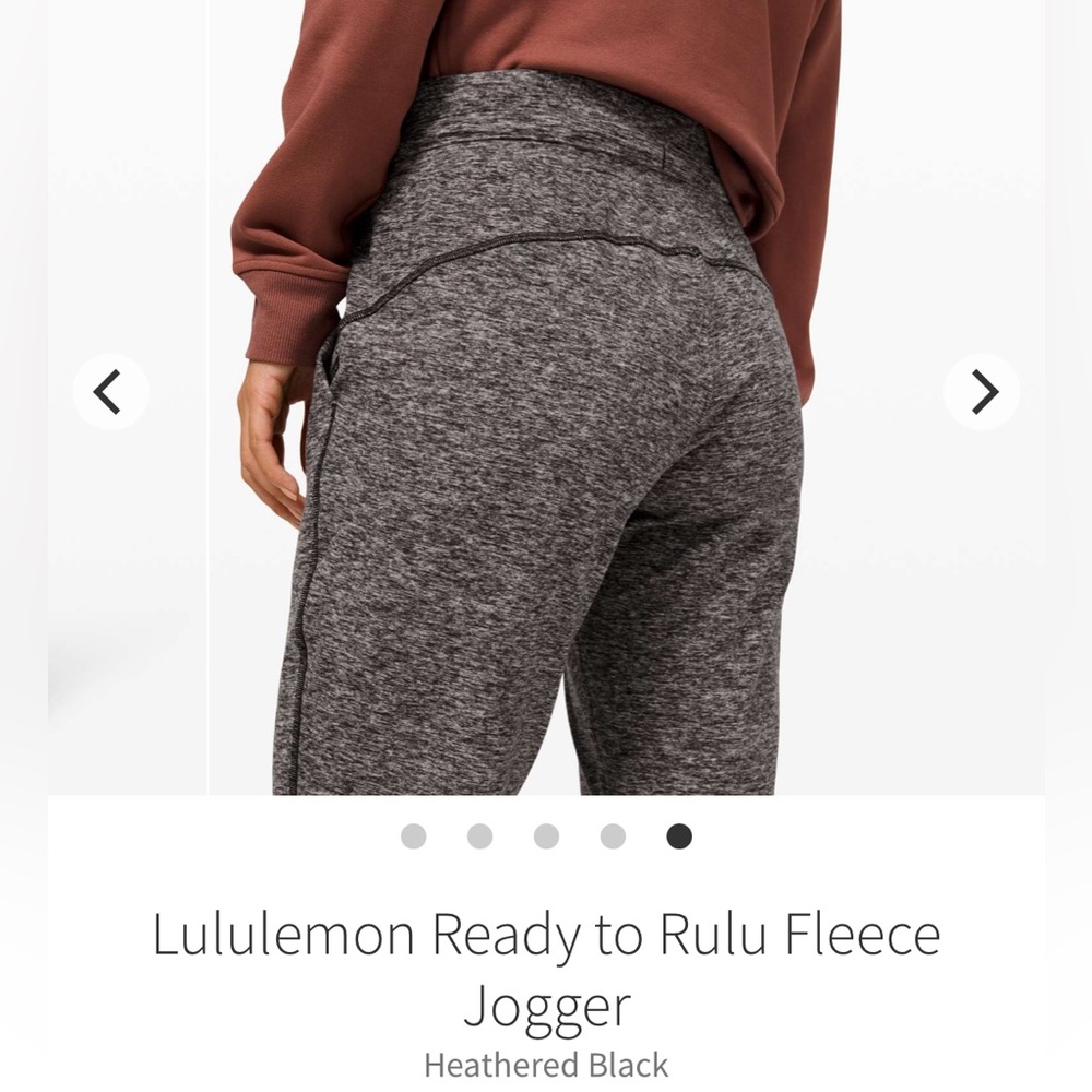 lululemon ready to rulu fleece jogger